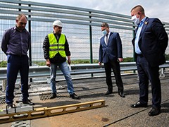 Вадим Кстенин: движение по мосту через водосброс водохранилища будет открыто досрочно &ndash; 20 мая