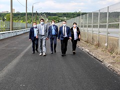 Вадим Кстенин: движение по мосту через водосброс водохранилища будет открыто досрочно &ndash; 20 мая