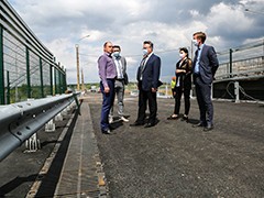 Вадим Кстенин: движение по мосту через водосброс водохранилища будет открыто досрочно &ndash; 20 мая