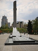 На площади Победы завершен основной комплекс работ