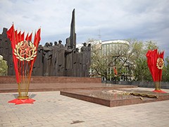 На площади Победы завершен основной комплекс работ