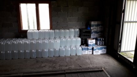 В Воронежской области обнаружили склад с поддельным алкоголем на 1 млн рублей