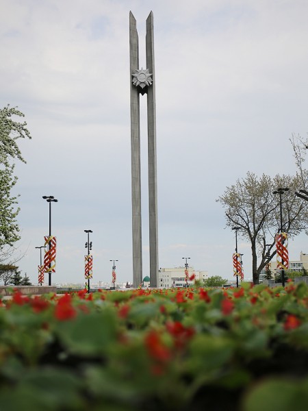 На площади Победы завершен основной комплекс работ