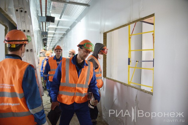 &laquo;По последнему слову техники&raquo;. В Воронеже открылась быстровозводимая больница с дельфином-топиаром