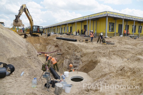 &laquo;По последнему слову техники&raquo;. В Воронеже открылась быстровозводимая больница с дельфином-топиаром