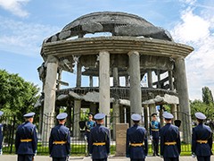 В Воронеже после консервации открылся уникальный памятник войны Ротонда