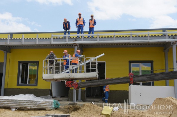 &laquo;По последнему слову техники&raquo;. В Воронеже открылась быстровозводимая больница с дельфином-топиаром