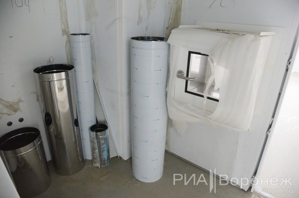 &laquo;По последнему слову техники&raquo;. В Воронеже открылась быстровозводимая больница с дельфином-топиаром