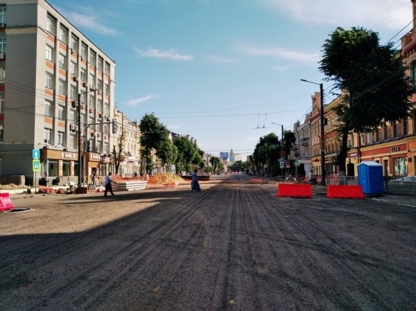В Воронеже ремонтируют проспект Революции &mdash; что сейчас там происходит