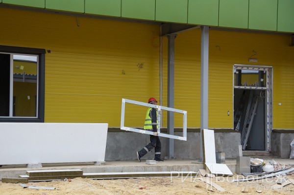 &laquo;По последнему слову техники&raquo;. В Воронеже открылась быстровозводимая больница с дельфином-топиаром