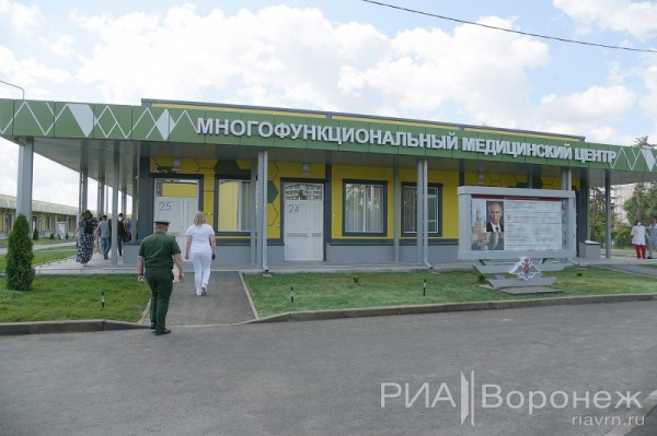 &laquo;По последнему слову техники&raquo;. В Воронеже открылась быстровозводимая больница с дельфином-топиаром