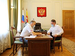 Мэр Вадим Кстенин встретился с концессионером парка &laquo;Дельфин&raquo;