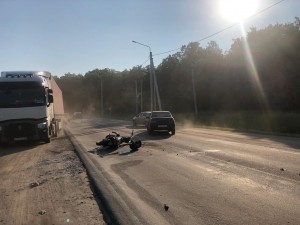 Воронежец на &laquo;десятке&raquo; сбил байкера с пассажиром