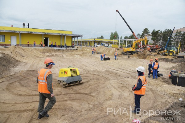 &laquo;По последнему слову техники&raquo;. В Воронеже открылась быстровозводимая больница с дельфином-топиаром