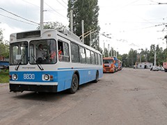 В Воронеж прибыли первые троллейбусы из Москвы