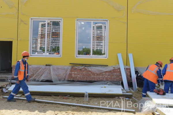 &laquo;По последнему слову техники&raquo;. В Воронеже открылась быстровозводимая больница с дельфином-топиаром