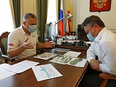 Мэр Вадим Кстенин встретился с концессионером парка &laquo;Дельфин&raquo;