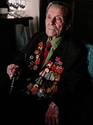 В Центральном районе ветерану Великой Отечественной войны Алексею Апалькову вручили памятный знак &laquo;Воронеж &ndash; город воинской славы&raquo;