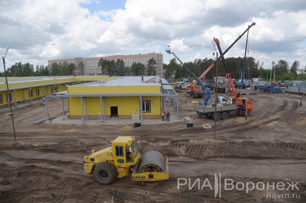 Новую инфекционную больницу в Воронеже запустят 29 июня