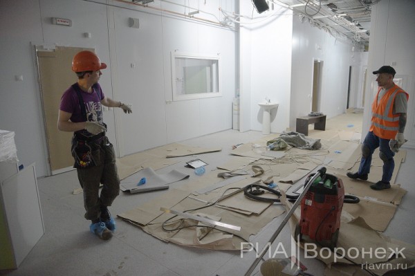 Новую инфекционную больницу в Воронеже запустят 29 июня