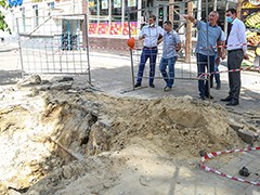 Работы на проспекте Революции идут по графику