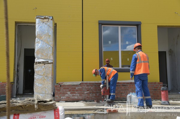 &laquo;По последнему слову техники&raquo;. В Воронеже открылась быстровозводимая больница с дельфином-топиаром