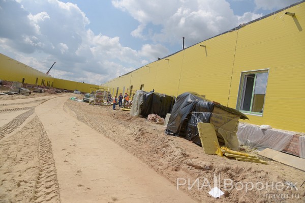 Новую инфекционную больницу в Воронеже запустят 29 июня