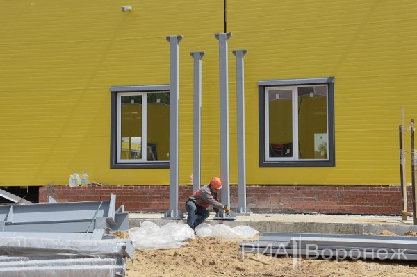 &laquo;По последнему слову техники&raquo;. В Воронеже открылась быстровозводимая больница с дельфином-топиаром