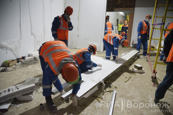 &laquo;По последнему слову техники&raquo;. В Воронеже открылась быстровозводимая больница с дельфином-топиаром