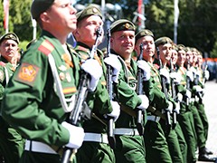 В Воронеже прошел парад Победы