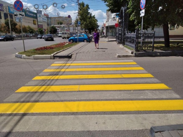 Свежая разметка в Воронеже &mdash; узнайте, как хитрят дорожники
