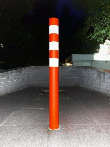 Воронежский художник  создал &laquo;Памятник дорожному ограждению&raquo;.