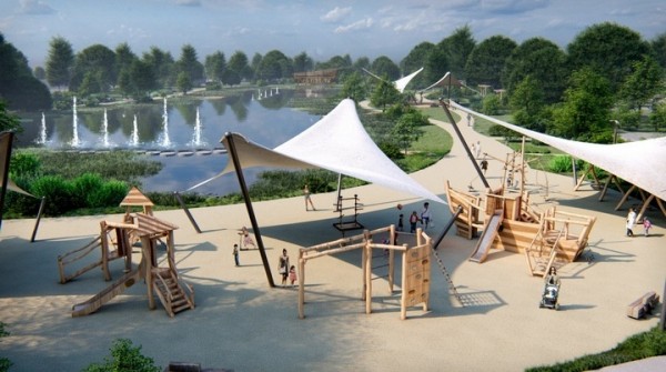 На благоустройство набережной в воронежском райцентре потратят 84 млн рублей