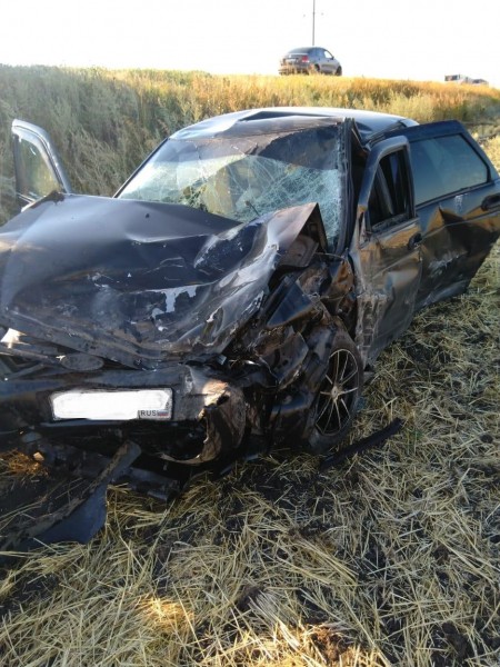 Женщина и подросток пострадали в столкновении легковушек на воронежской трассе&nbsp;
