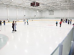 Вадим Кстенин и Евгения Уваркина посетили воронежский спортивный кластер на дамбе