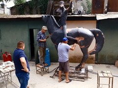 Скульптуре &laquo;Орленка&raquo; вернут давно утерянный элемент