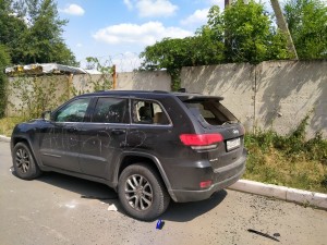 Жительница Воронежа изуродовала свой &laquo;Джип&raquo; из-за измен мужа