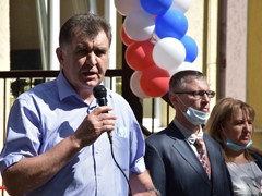 В Железнодорожном районе открылся новый борцовский зал