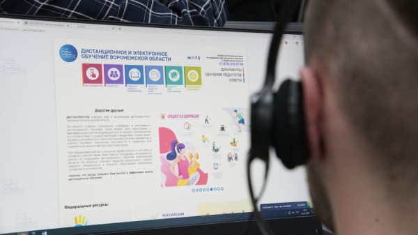 В Воронежской области разработали план перехода школьников на дистанционное обучение