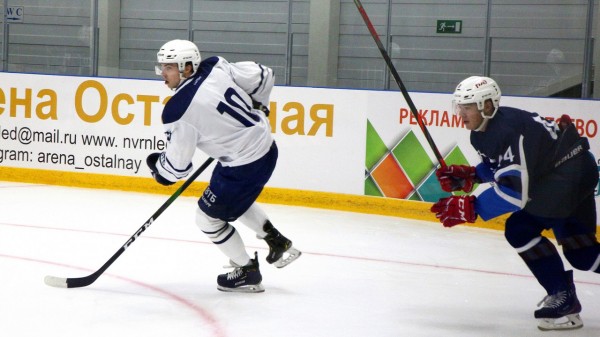 В Нововоронеже прошёл товарищеский матч Высшей хоккейной лиги
