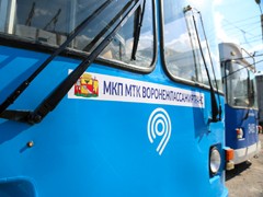 В Воронеже на улицы города вышли первые троллейбусы, прибывшие из Москвы