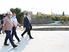 Вадим Кстенин: Движение по путепроводу на улице 9 Января должно быть открыто вечером 1 октября