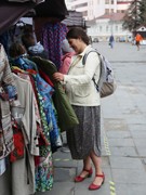 В Воронеже проходит традиционная ярмарка одежды, обуви и текстиля