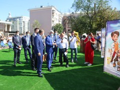 В Воронеже состоялась церемония закладки первого камня в фундамент будущего Дома анимации