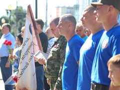 В Воронеже в день 75-летия окончания Второй мировой войны перезахоронили останки 45 красноармейцев