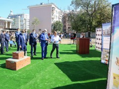 В Воронеже состоялась церемония закладки первого камня в фундамент будущего Дома анимации
