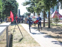 В Воронеже в день 75-летия окончания Второй мировой войны перезахоронили останки 45 красноармейцев