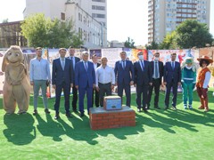 В Воронеже состоялась церемония закладки первого камня в фундамент будущего Дома анимации