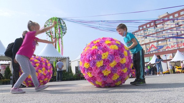 Рояль из цветов и &laquo;Катюша&raquo;. Под Воронежем развернули ярмарку фестиваля &laquo;Город-сад&raquo;