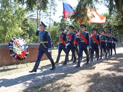 В Воронеже в день 75-летия окончания Второй мировой войны перезахоронили останки 45 красноармейцев